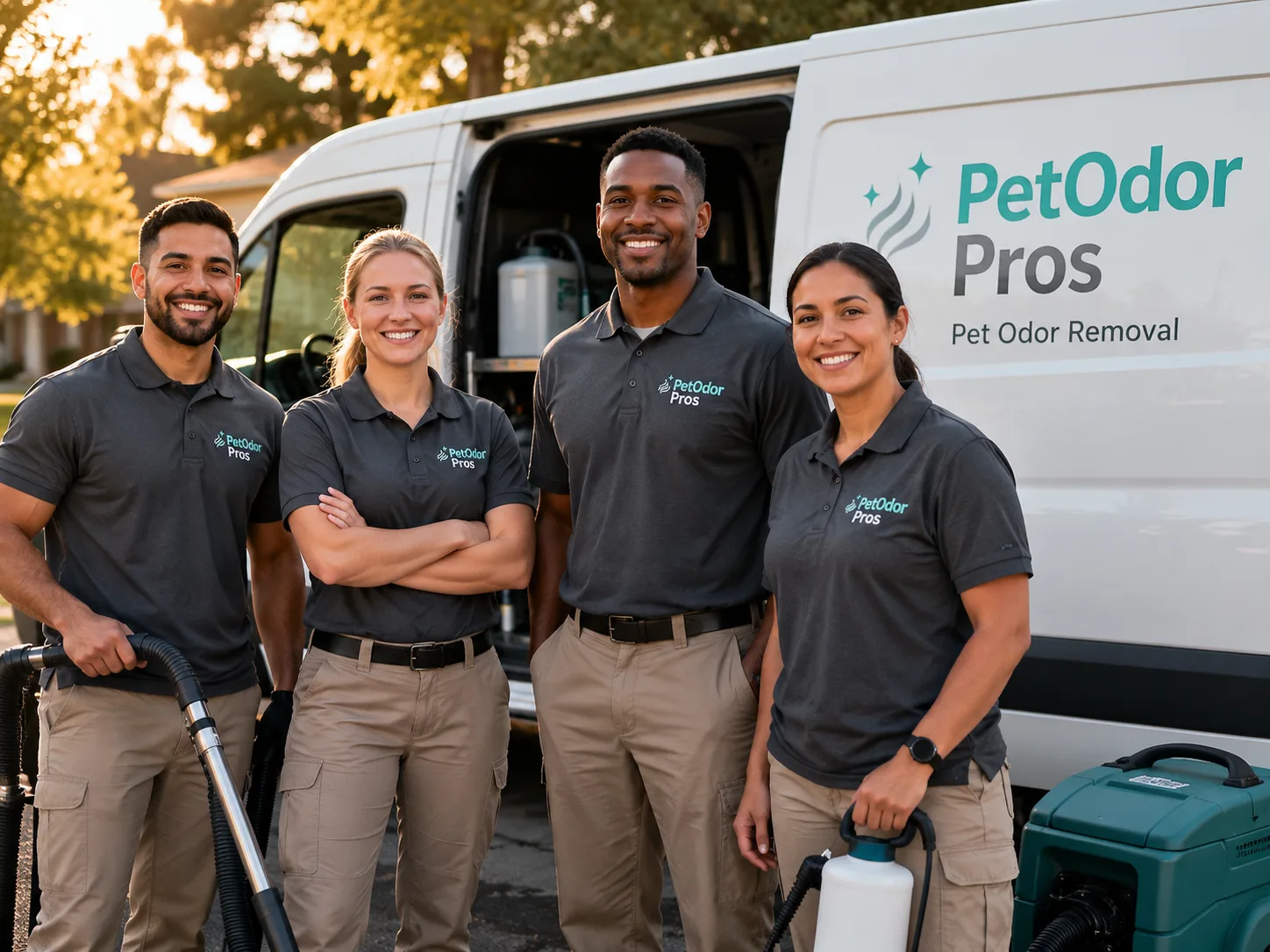 Pet Odor Removal team serving Goldsmith, IN